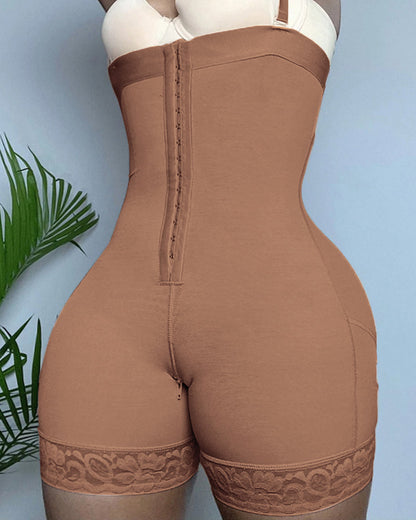 Faja de compresión alta para mujeres, body con control extra firme