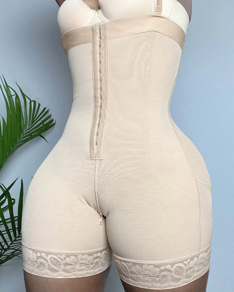 Faja de compresión alta para mujeres, body con control extra firme
