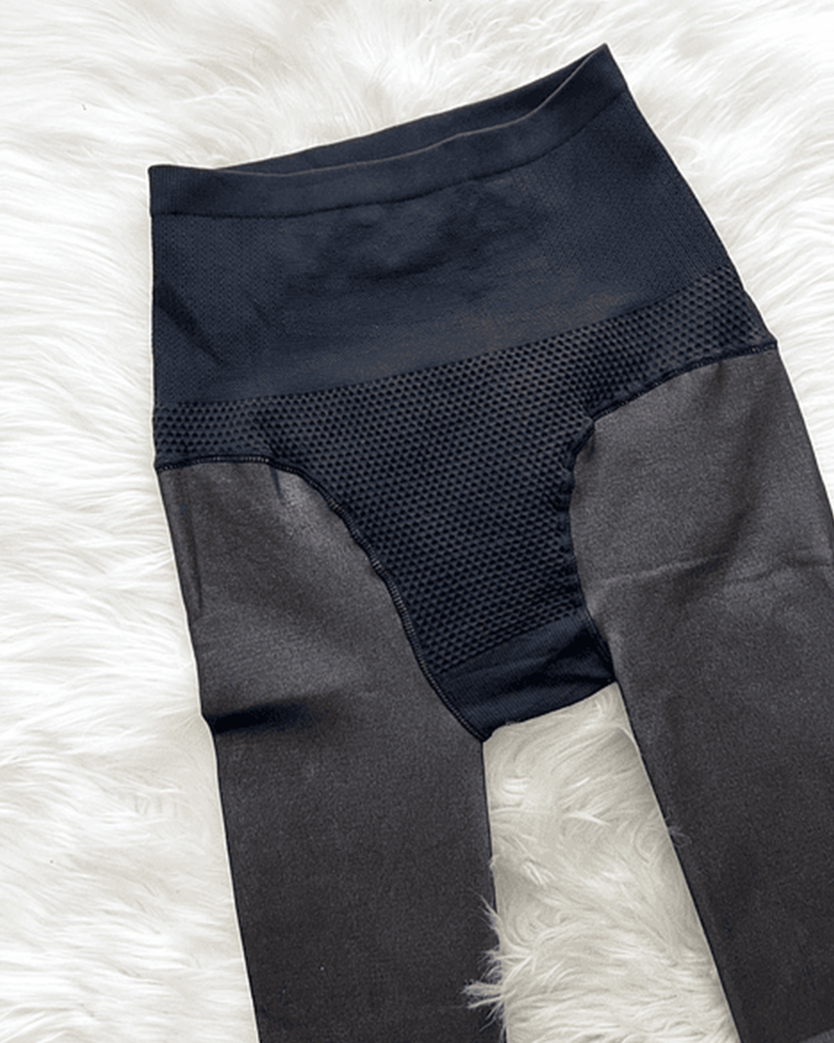High-waisted stretch thermal leggings