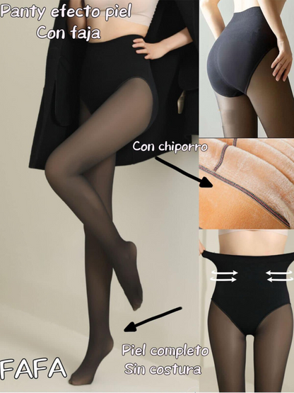 Leggings térmicos elásticos de cintura alta
