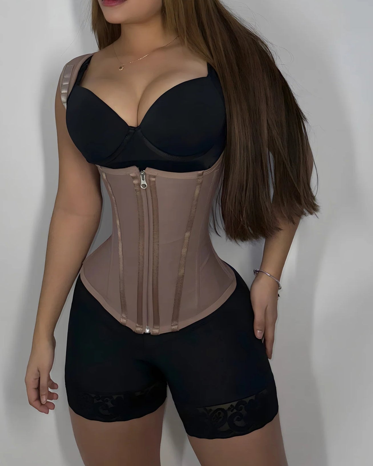 Entrenador de Cintura para Mujeres Control de Abdomen Corsé Chaleco Postparto Moldeador de Cuerpo Cinturilla Deportiva Faja Moldeadora