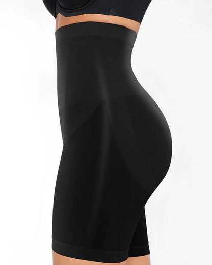 Shorts de compresión para mujer con entrepierna antibacteriana de alta elasticidad y levantamiento de cadera