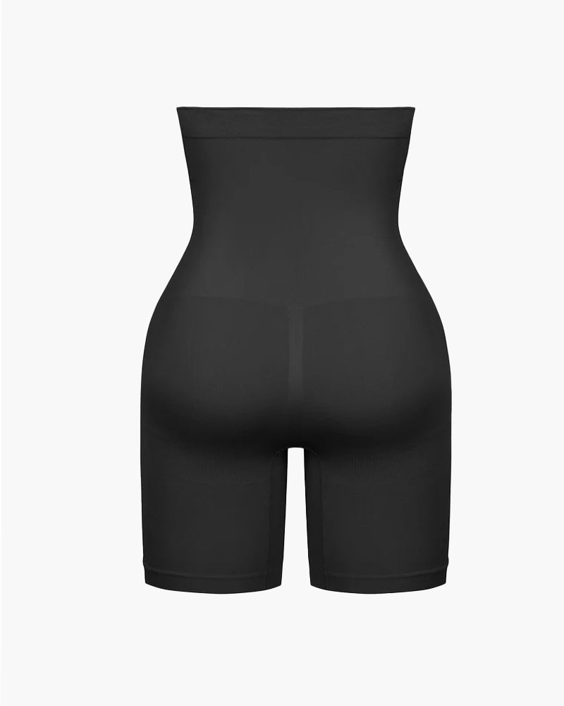 Shorts de compresión para mujer con entrepierna antibacteriana de alta elasticidad y levantamiento de cadera