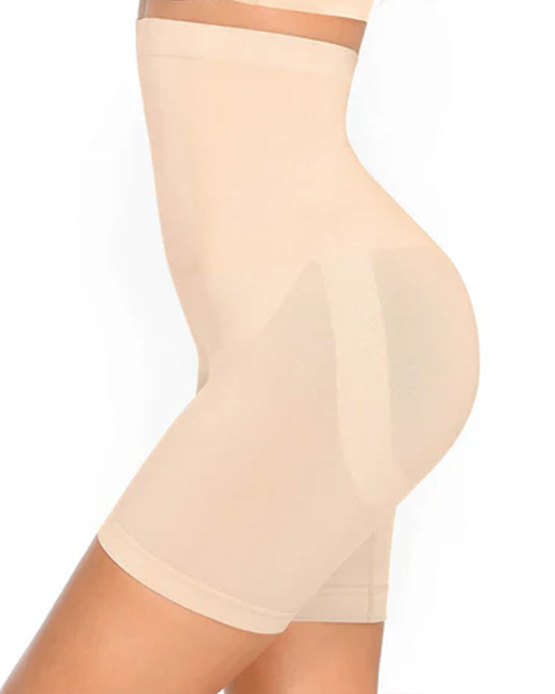 Shorts de compresión para mujer con entrepierna antibacteriana de alta elasticidad y levantamiento de cadera