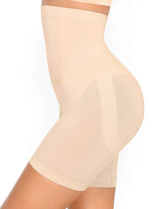 Shorts de compresión para mujer con entrepierna antibacteriana de alta elasticidad y levantamiento de cadera