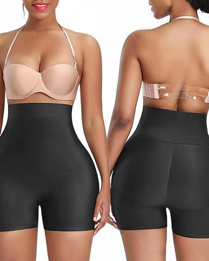 Shorts moldeadores sin costuras para mujer, de cintura alta, control de abdomen y levantamiento de glúteos