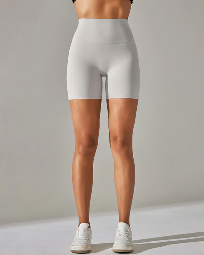 Shorts deportivos casuales de yoga para mujer, verano, delgados, que levantan el abdomen y los glúteos
