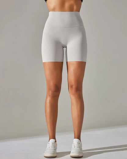 Shorts deportivos casuales de yoga para mujer, verano, delgados, que levantan el abdomen y los glúteos