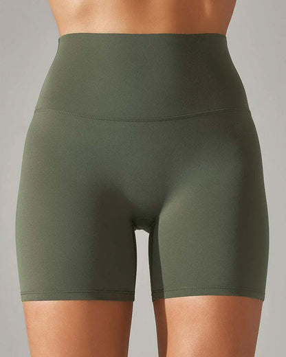 Shorts deportivos casuales de yoga para mujer, verano, delgados, que levantan el abdomen y los glúteos