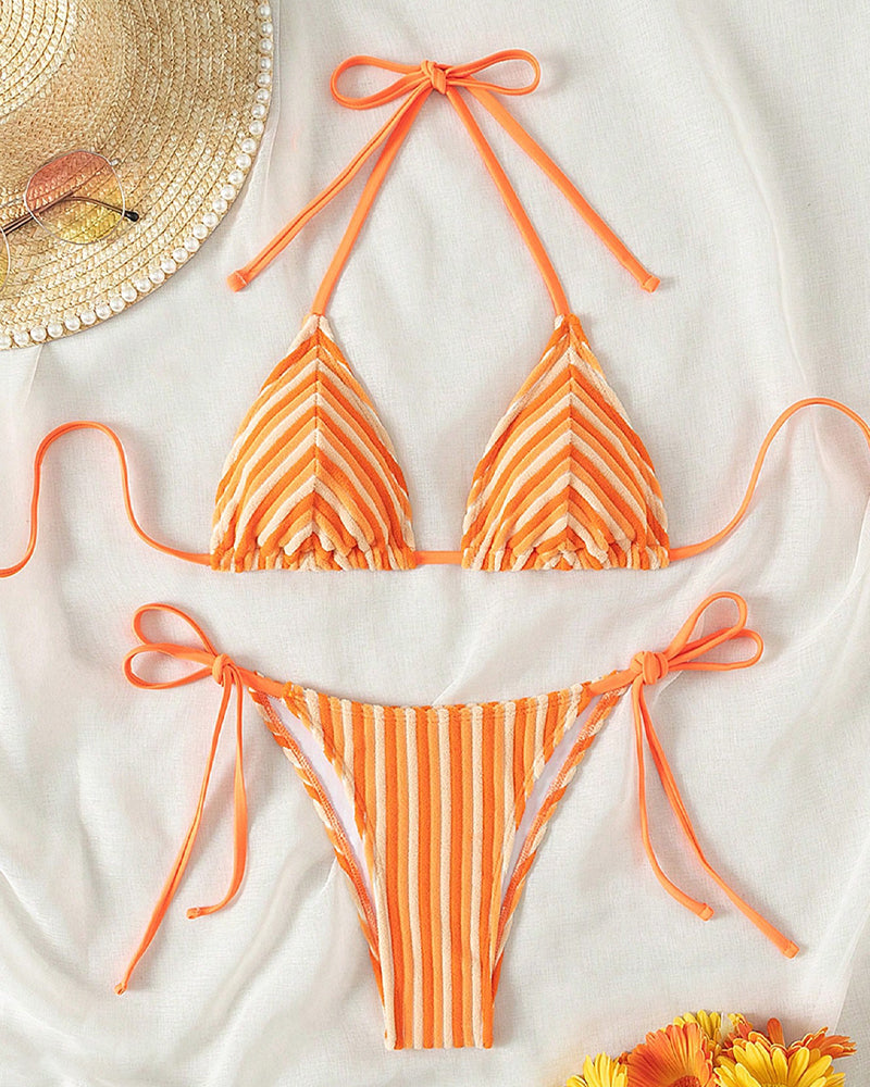 Conjunto de bikini estampado