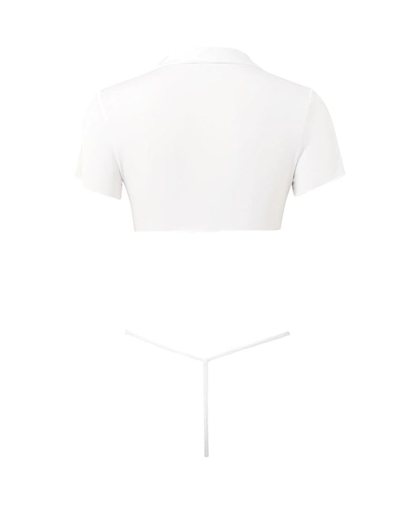 4 Piece Lingerie Set for Sexy and Fun Escort Role Play