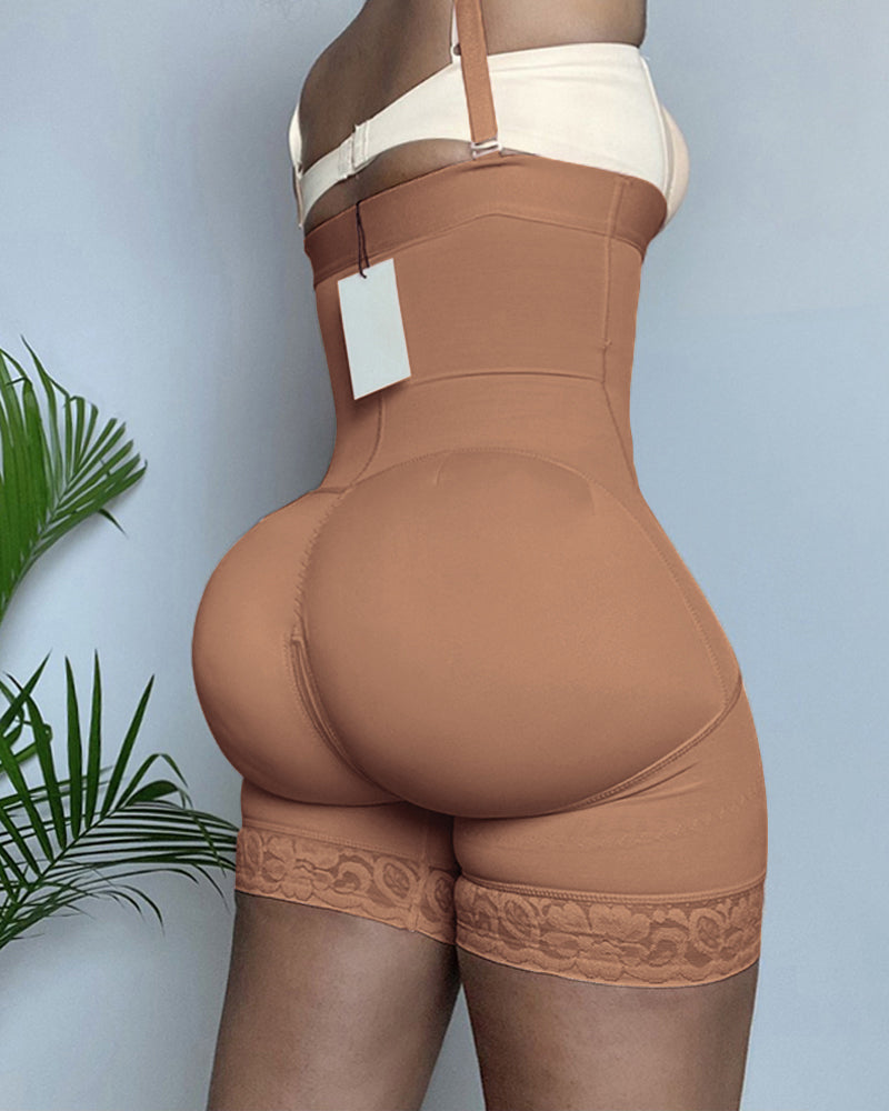 Faja de compresión alta para mujeres, body con control extra firme