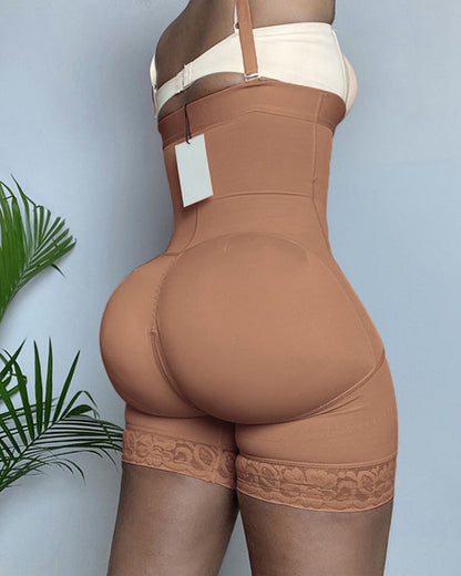 Faja de compresión alta para mujeres, body con control extra firme