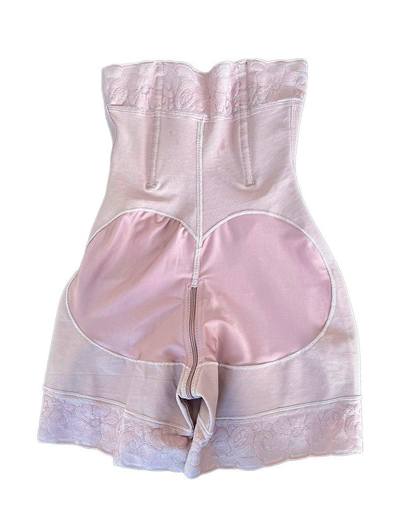 Pantalones cortos moldeadores de cuerpo de cintura alta sin costuras para mujer