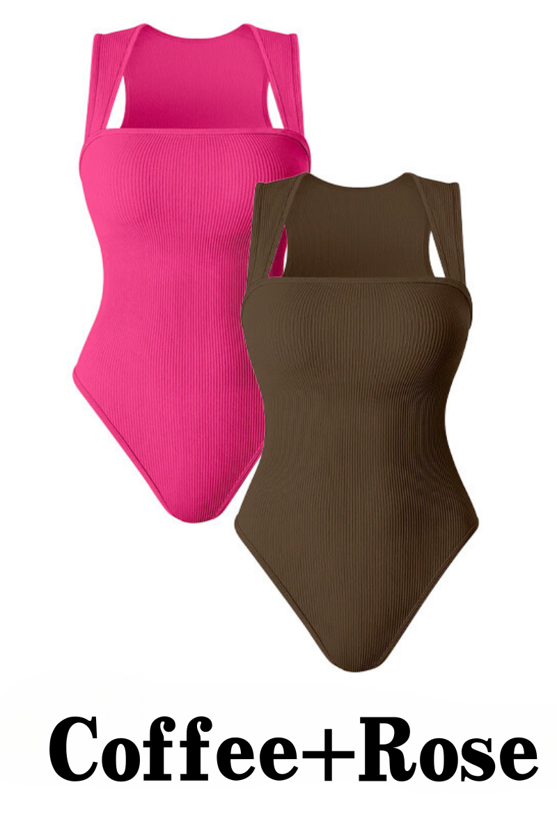 Sin mangas, tops de control de abdomen, bodysuits