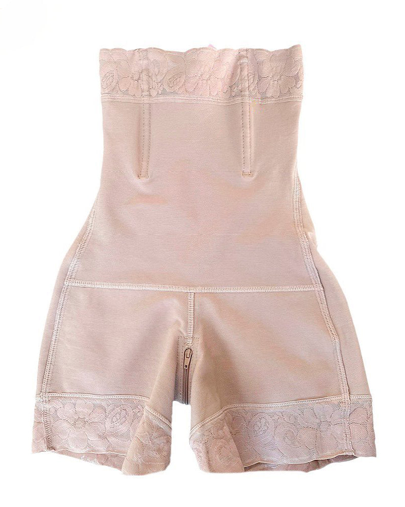 Pantalones cortos moldeadores de cuerpo de cintura alta sin costuras para mujer