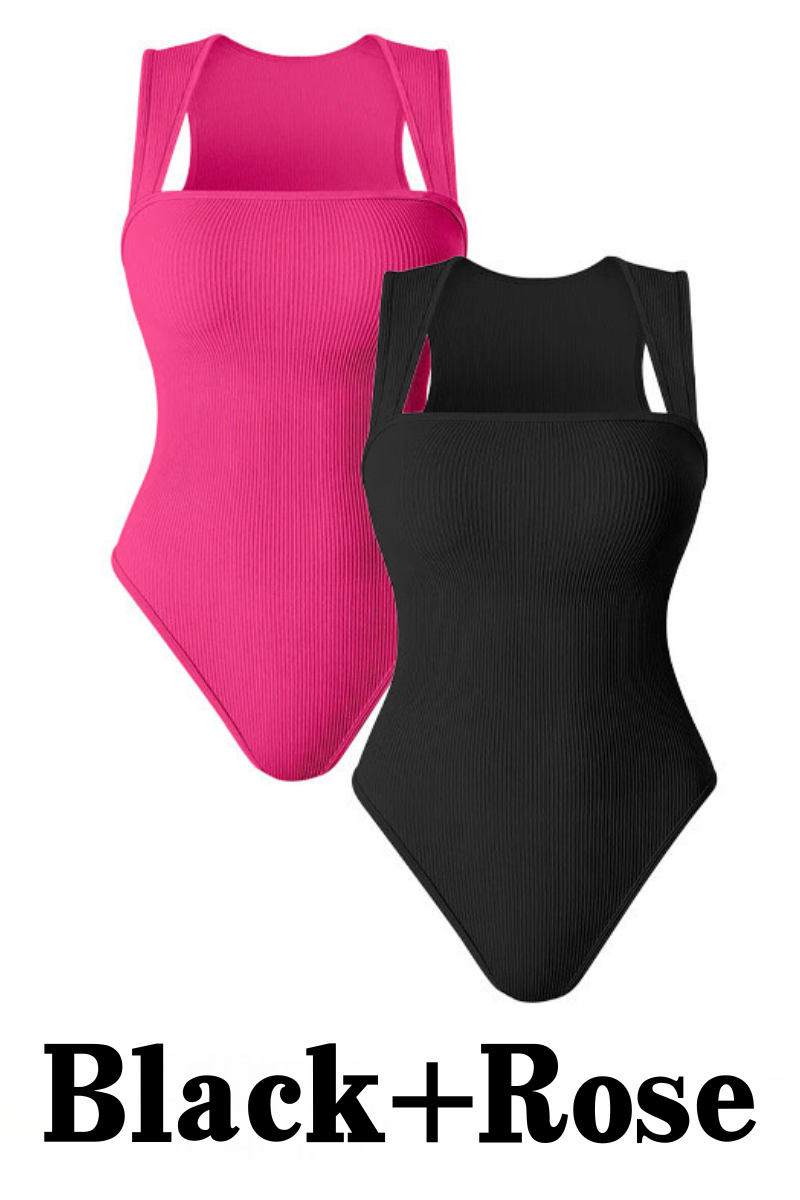 Sin mangas, tops de control de abdomen, bodysuits
