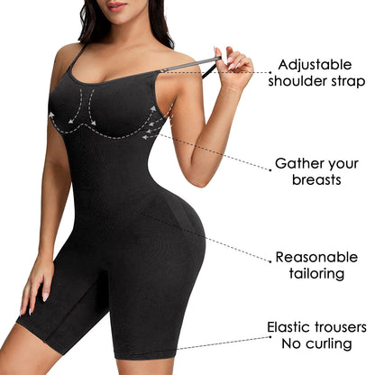 Moldeador de Cuerpo Completo Sin Costuras Suavizante