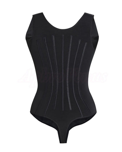 Moldeador de Cuerpo Sin Costuras con Control de Abdomen y Elevación de Glúteos para Mujeres con Cremallera Lateral