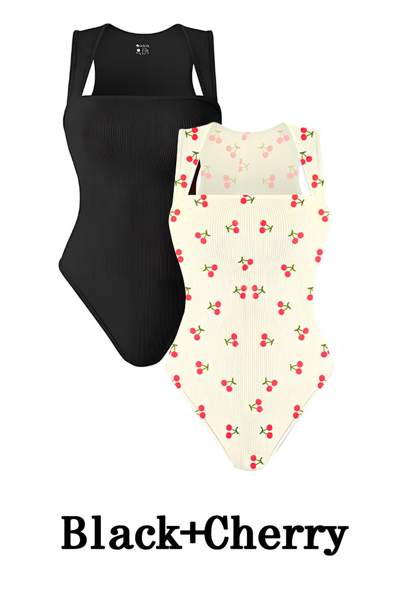 Sin mangas, tops de control de abdomen, bodysuits