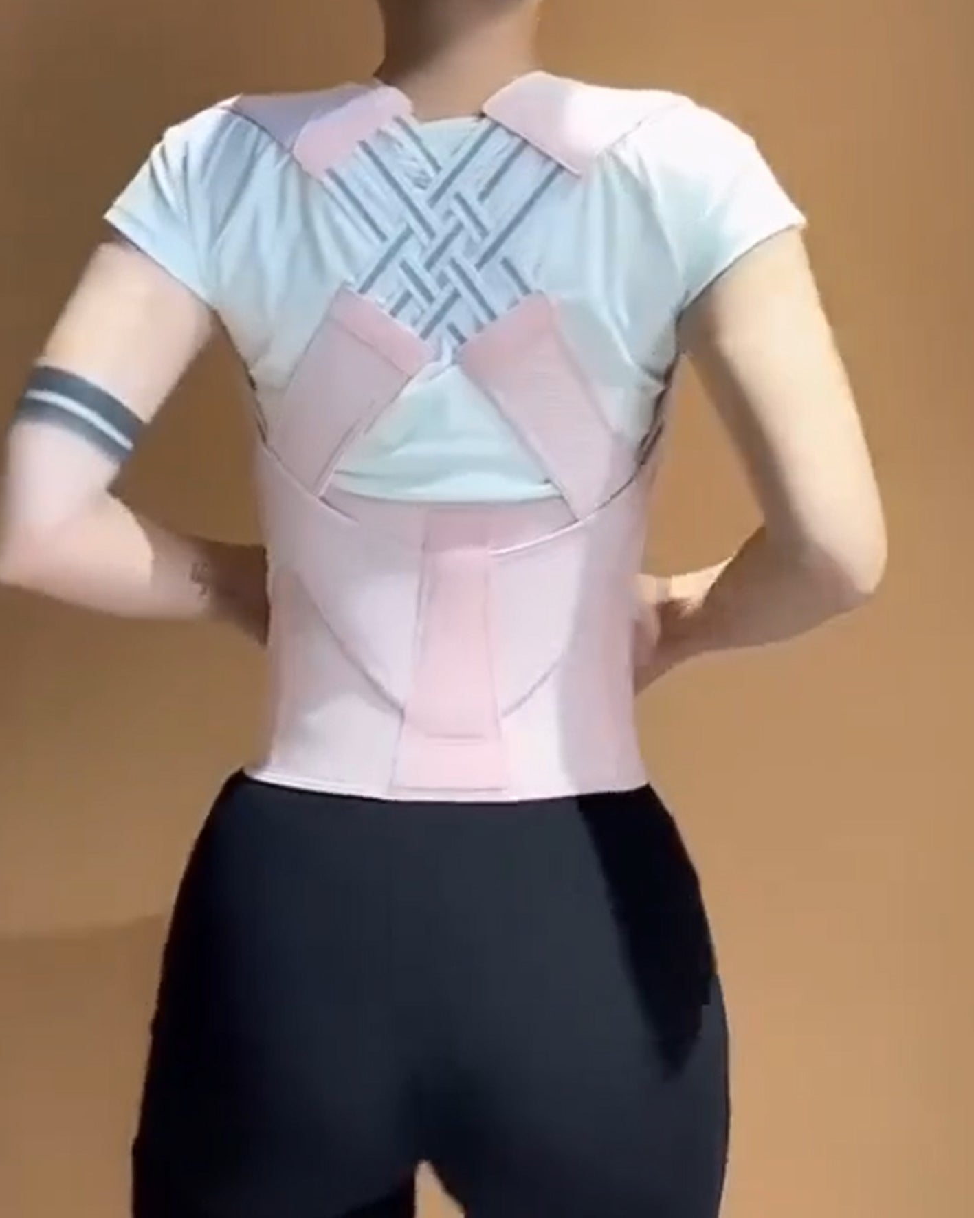 Chaleco corrector de postura para la espalda y cintura