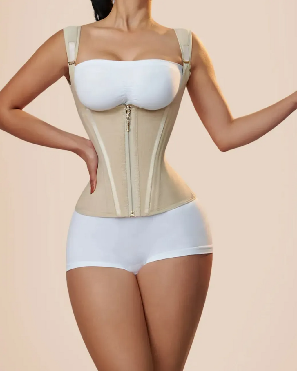 Entrenador de Cintura para Mujeres con Varillas de Acero para Moldear el Cuerpo