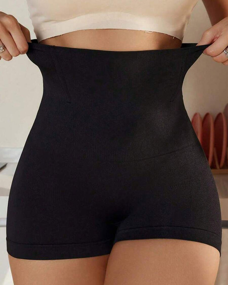 Pantalones moldeadores de cuerpo sin costuras de gran tamaño que realzan las caderas, levantan las caderas y ajustan el abdomen de cintura alta