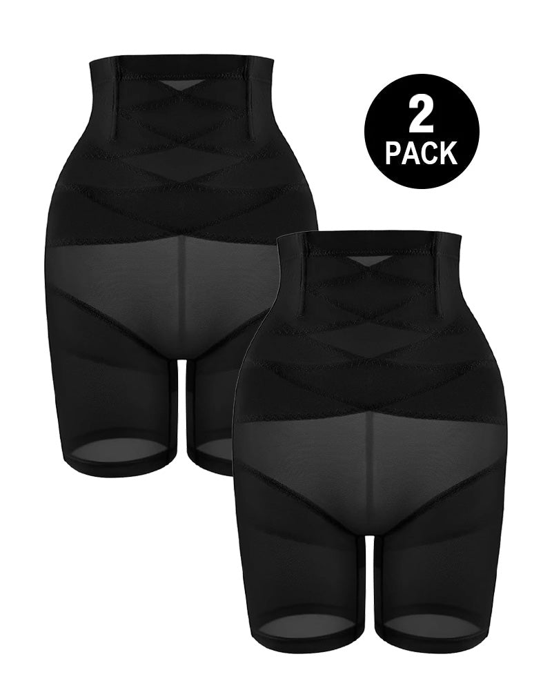 Cinturón de control de abdomen para mujeres, levantador de glúteos, pantalones cortos moldeadores delgados para muslos