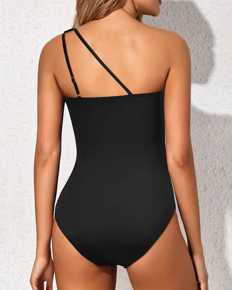One-sleeve swimsuit