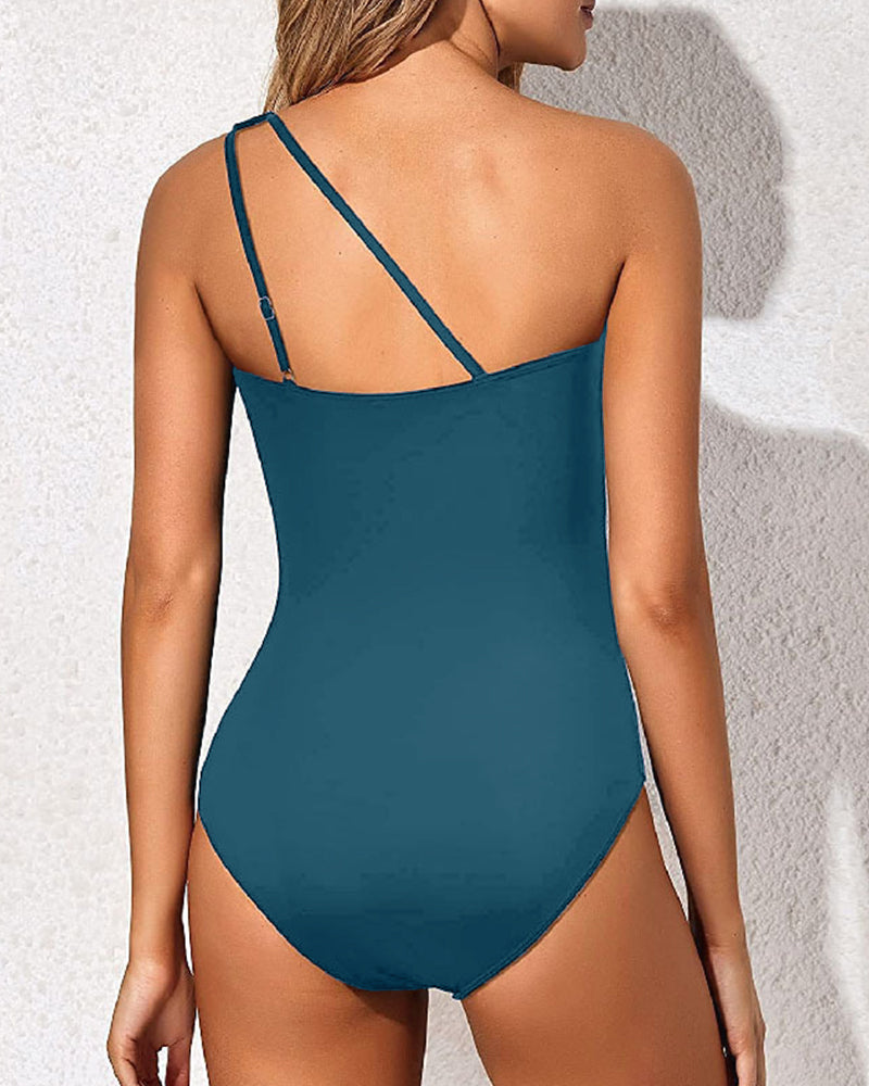 One-sleeve swimsuit