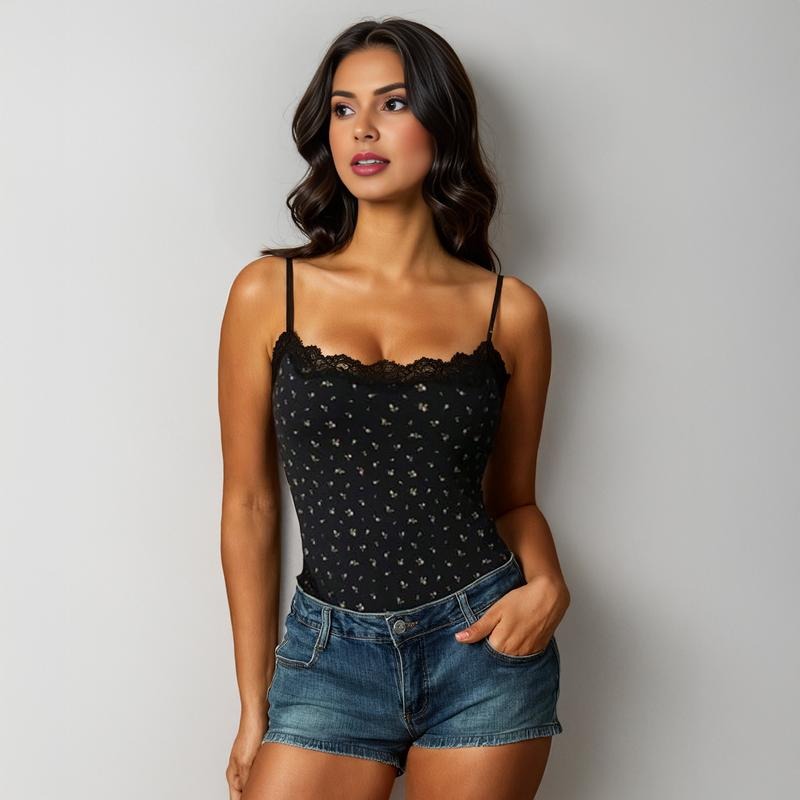 Body y mono sexy de encaje sin costuras con tirantes para mujer