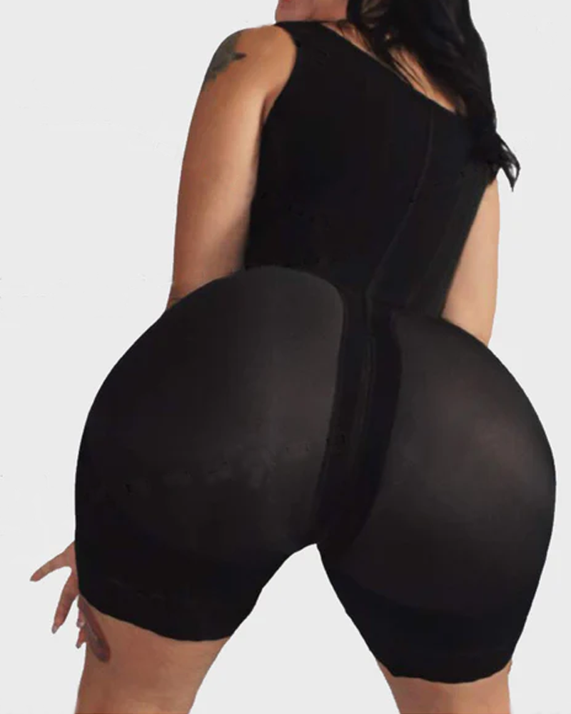 Moldeador de Cuerpo Completo de Alta Compresión con Forma de Reloj de Arena